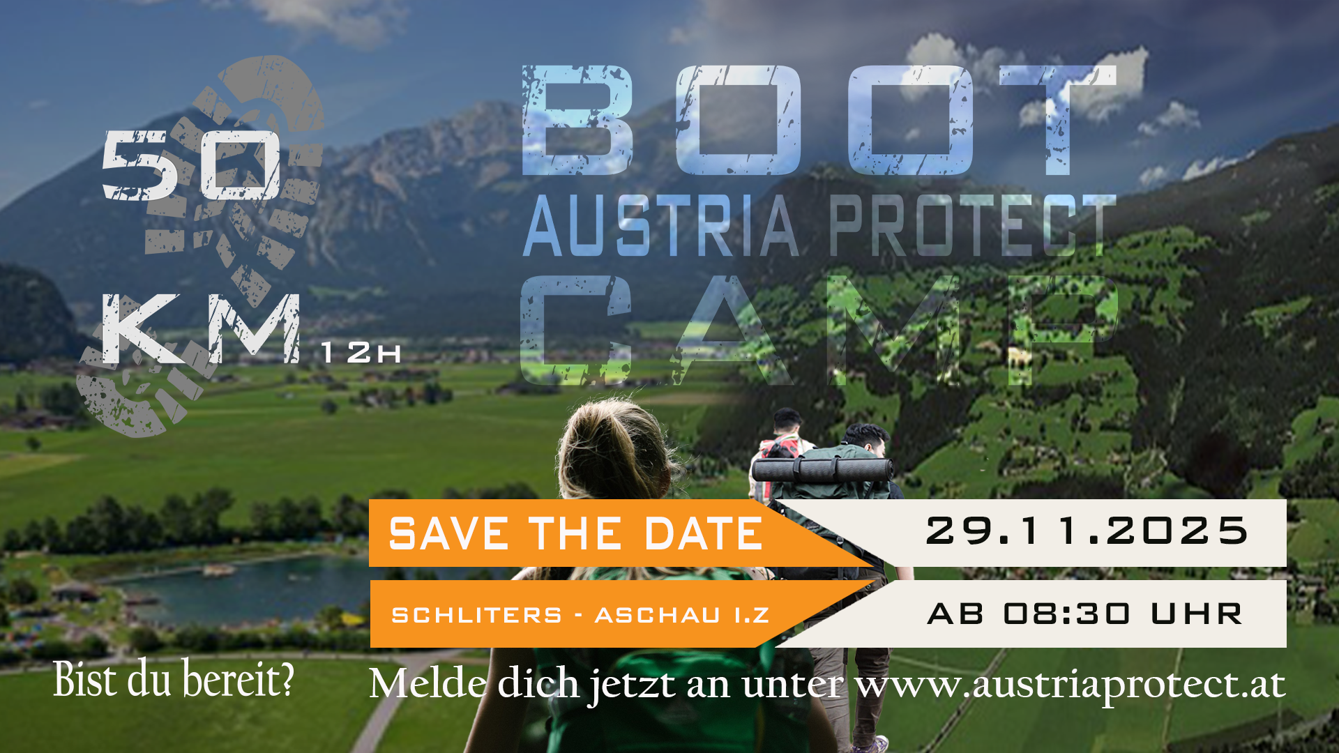 50 KM. 12 STUNDEN. EINE MISSION. 29.11.2025